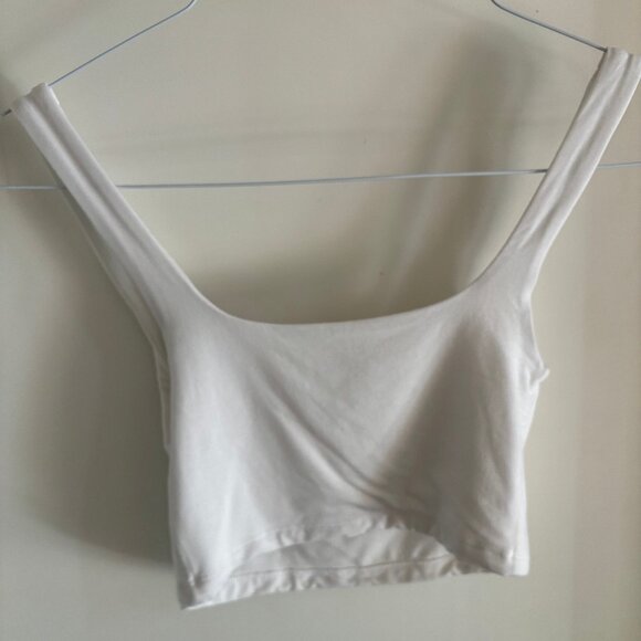Wilfred White Vacay Cropped Tank Size XS - Picture 2 of 2